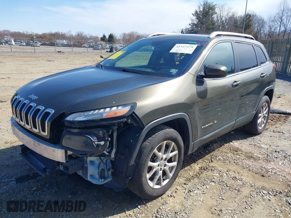 2014 Jeep Cherokee Latitude with VIN 1C4PJMCS5EW201462, listed as a IAAI auction lot 41727379 with 170,958 mi miles and . Bid and sale history available at DreamBid. Image 18.
