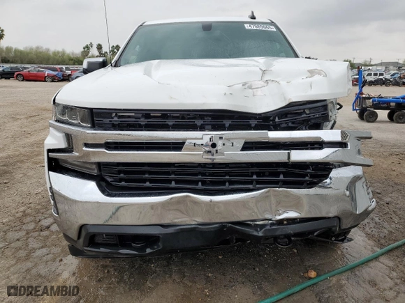 2019 Chevrolet Silverado 1500 LT with VIN 3GCPYDEK9KG115624, listed as a Copart auction lot 47089665 with 166,550 mi miles and Clean Title. Bid and sale history available at carsss.com. Image 5.