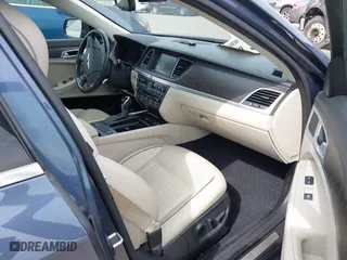 2015 Hyundai Genesis 5.0L with VIN KMHGN4JF7FU085068, listed as a IAAI auction lot 41679660 with 66,540 mi miles. Bid and sale history available at carsss.com. Image 5.