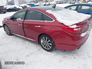 2016 Hyundai Sonata Sport with VIN 5NPE34AF2GH434361, listed as a IAAI auction lot 41223412 with 147,600 mi miles and . Bid and sale history available at DreamBid. Image 3.