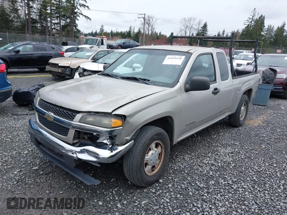 2005 Chevrolet Colorado LS ZQ8 with VIN 1GCCS196358108724, listed as a IAAI auction lot 41839518 with 151,807 mi miles. Bid and sale history available at carsss.com. Image 17.