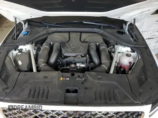 2024 Genesis GV70 Sport with VIN 5NMMCDTC2RH007132, listed as a Copart auction lot 63012715 with 23,882 mi miles and Salvage title. Bid and sale history available at DreamBid. Image 12.
