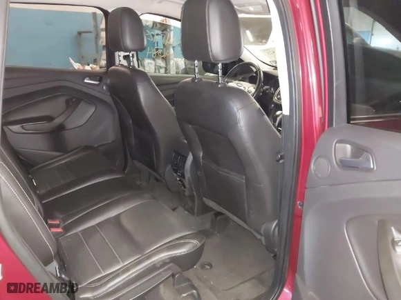 2014 Ford Escape Titanium with VIN 1FMCU9JX5EUC14849, listed as a IAAI auction lot 41635523 with 141,591 mi miles. Bid and sale history available at carsss.com. Image 8.