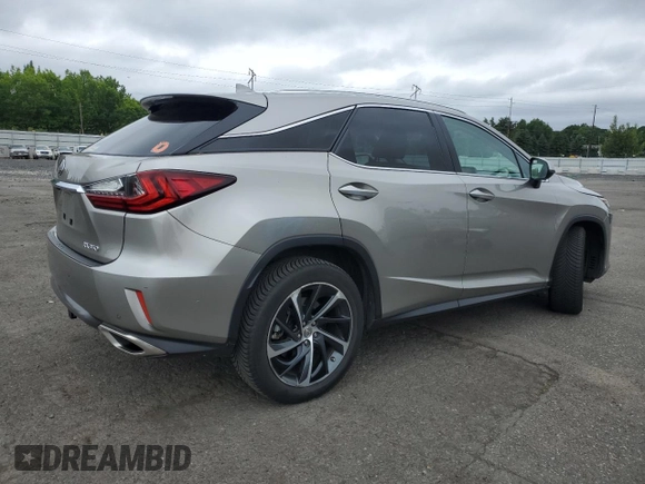 2017 Lexus RX 350 with VIN 2T2BZMCA8HC099593, listed as a Copart auction lot 59208715 with 54,829 mi miles and Salvage title. Bid and sale history available at DreamBid. Image 3.