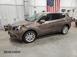 2016 Buick Envision Premium I with VIN LRBFXESX4GD174068, listed as a Copart auction lot 83567824 with 127,495 mi miles and Clean Title. Bid and sale history available at DreamBid. Image 1.