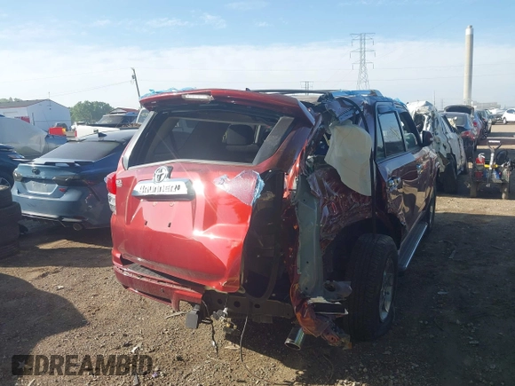 2011 Toyota 4Runner Trail with VIN JTEBU5JR1B5053119, listed as a IAAI auction lot 42284714 with 33,081 mi miles and . Bid and sale history available at DreamBid. Image 4.