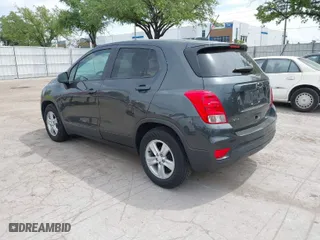 2020 Chevrolet Trax LS with VIN 3GNCJKSB6LL216633, listed as a IAAI auction lot 41861249 with 52,192 mi miles. Bid and sale history available at carsss.com. Image 3.