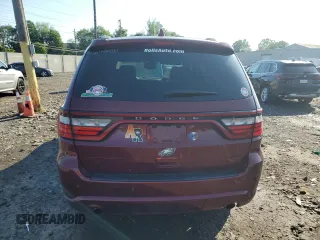 2018 Dodge Durango GT с VIN 1C4RDJDG9JC324041, выставлен на аукционе Copart как лот 61187205 с пробегом 100 225 миль миль и Списание • Salvage title. История ставок и продаж доступна на DreamBid. Изображение 6.
