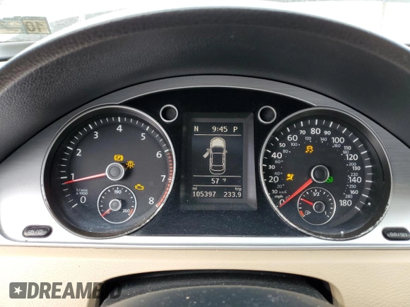 2014 Volkswagen CC R-Line с VIN WVWBP7AN0EE537680, выставлен на аукционе Copart как лот 47804775 с пробегом 105 397 миль миль и Списание • Salvage title. История ставок и продаж доступна на DreamBid. Изображение 9.