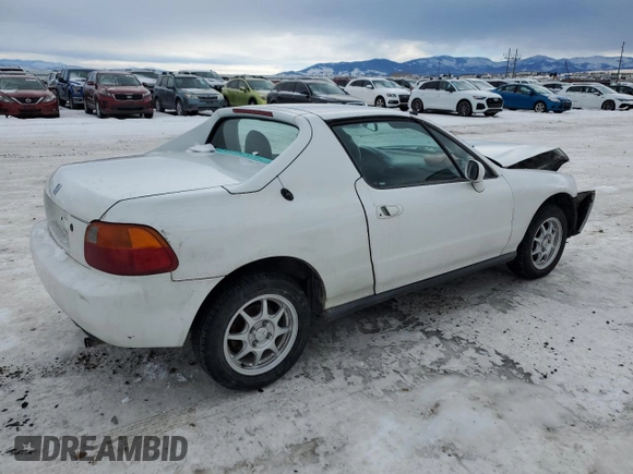 1995 Honda del Sol Si with VIN JHMEH6166SS004662, listed as a Copart auction lot 88576375 with 329,342 mi miles and Clean Title. Bid and sale history available at carsss.com. Image 3.