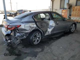 2020 Infiniti Q50 Luxe z VIN JN1EV7AP9LM203562, wystawiony jako Copart lot #57536415 z przebiegiem 48 790 mil mil oraz Szkoda całkowita • Salvage title. Historia ofert i sprzedaży dostępna na DreamBid. Obrazek 3.