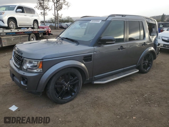 2016 Land Rover LR4 HSE with VIN SALAG2V66GA843190, listed as a Copart auction lot 80309994 with 79,838 mi miles and Non Repairable. Bid and sale history available at DreamBid. Image 1.