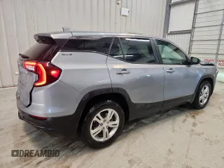 2024 GMC Terrain SLE with VIN 3GKALMEG7RL351369, listed as a Copart auction lot 62807505 with 17,645 mi miles and Clean title. Bid and sale history available at DreamBid. Image 3.