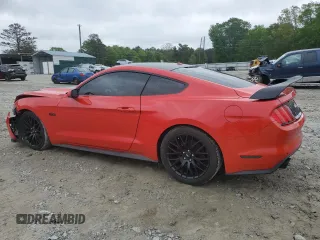 2015 Ford Mustang GT with VIN 1FA6P8CF5F5355719, listed as a Copart auction lot 50631025 with 68,262 mi miles and Salvage Title. Bid and sale history available at DreamBid. Image 2.