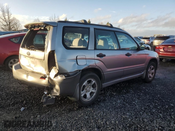 2007 Subaru Forester X with VIN JF1SG63677G736691, listed as a Copart auction lot 86915054 with 182,451 mi miles and Salvage Title. Bid and sale history available at carsss.com. Image 3.