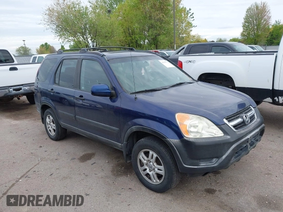 2003 Honda CR-V EX with VIN JHLRD78853C001990, listed as a IAAI auction lot 42151771 with 306,724 mi miles and . Bid and sale history available at carsss.com. Image 1.