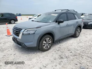 2022 Nissan Pathfinder SL with VIN 5N1DR3CA1NC248191, listed as a Copart auction lot 56717915 with 39,275 mi miles and Clean title. Bid and sale history available at DreamBid. Image 1.
