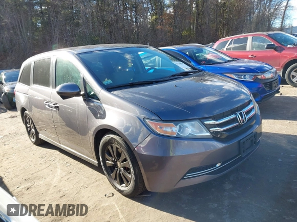 2015 Honda Odyssey EX with VIN 5FNRL5H40FB049888, listed as a IAAI auction lot 41710704 with 117,696 mi miles and . Bid and sale history available at DreamBid. Image 1.