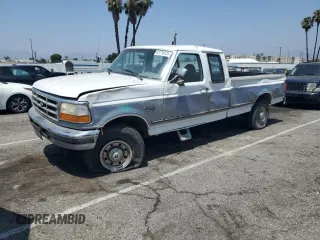 1996 Ford F-250 with VIN 1FTHX26FXTEB28971, listed as a Copart auction lot 61770725 with 254,584 mi miles and Salvage title. Bid and sale history available at DreamBid. Image 1.