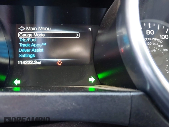 2018 Ford Mustang GT with VIN 1FA6P8CFXJ5180361, listed as a IAAI auction lot 41620513 with 114,222 mi miles. Bid and sale history available at carsss.com. Image 7.