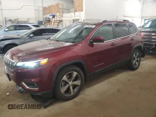 2019 Jeep Cherokee Limited z VIN 1C4PJMDX1KD353269, wystawiony jako Copart lot #57764345 z przebiegiem 37 976 mil mil oraz Szkoda całkowita • Salvage title. Historia ofert i sprzedaży dostępna na DreamBid. Obrazek 1.