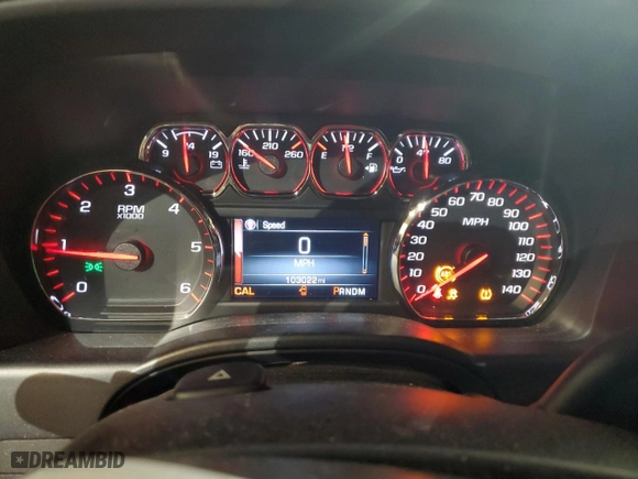2016 GMC Sierra 1500 SLE with VIN 1GTV2MEC0GZ403251, listed as a Copart auction lot 45940915 with 103,022 mi miles and Salvage Title. Bid and sale history available at carsss.com. Image 9.