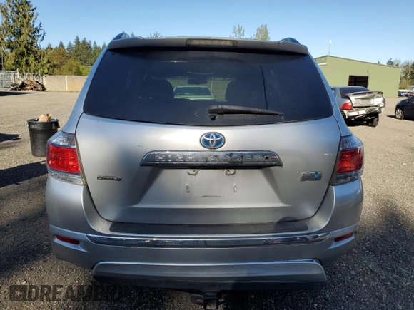 2011 Toyota Highlander Hybrid Limited with VIN JTEDC3EH6B2003495, listed as a Copart auction lot 53696675 with 175,099 mi miles and Salvage Title. Bid and sale history available at carsss.com. Image 6.