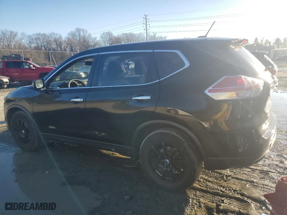 2015 Nissan Rogue S with VIN KNMAT2MVXFP567877, listed as a Copart auction lot 43876855 with 152,733 mi miles and Salvage Title. Bid and sale history available at carsss.com. Image 2.