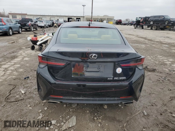 2020 Lexus RC 300 with VIN JTHD85EC0L5006042, listed as a Copart auction lot 84069864 with 55,974 mi miles and Non repairable. Bid and sale history available at DreamBid. Image 6.