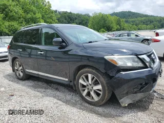 2016 Nissan Pathfinder SL with VIN 5N1AR2MM5GC625100, listed as a Copart auction lot 62683825 with 219,936 mi miles and Salvage title. Bid and sale history available at DreamBid. Image 4.