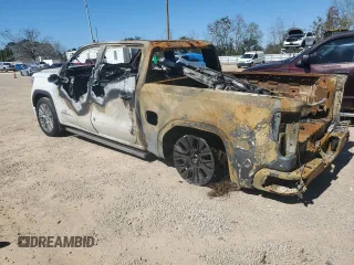 2022 GMC Sierra 1500 Limited Denali with VIN 3GTU9FEL6NG177622, listed as a Copart auction lot 43351834 with 0 mi miles and Salvage Title. Bid and sale history available at carsss.com. Image 2.