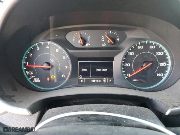 2022 Chevrolet Malibu LT with VIN 1G1ZD5ST4NF181679, listed as a Copart auction lot 46358925 with 93,546 mi miles and Salvage Title. Bid and sale history available at carsss.com. Image 9.
