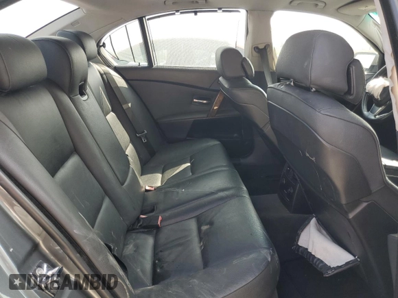 2007 BMW 5 Series 550i with VIN WBANB53507CP03981, listed as a Copart auction lot 50987905 with 163,247 mi miles and Salvage Title. Bid and sale history available at DreamBid. Image 10.