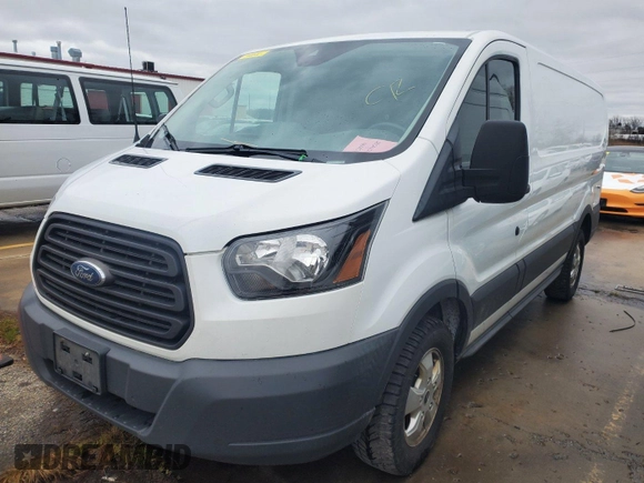 2018 Ford Transit with VIN 1FTYR1YG9JKB52090, listed as a IAAI auction lot 42195639 with 110,274 mi miles and . Bid and sale history available at carsss.com. Image 1.