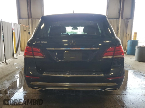 2017 Mercedes-Benz GLE 350 with VIN 4JGDA5HB8HA866029, listed as a Copart auction lot 62630215 with 29,268 mi miles and Salvage title. Bid and sale history available at DreamBid. Image 6.