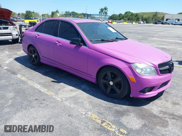 2010 Mercedes-Benz C 300 Sport with VIN WDDGF5EB2AF494967, listed as a IAAI auction lot 39210669 with Not provided miles and . Bid and sale history available at DreamBid. Image 1.