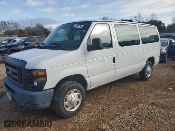 2014 Ford Econoline Cargo Commercial with VIN 1FTNE1EW1EDA86395, listed as a Copart auction lot 45223545 with 79,696 mi miles and Clean title. Bid and sale history available at DreamBid. Image 1.