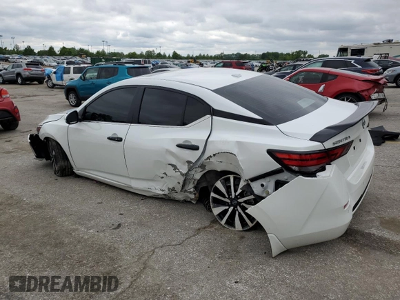 2024 Nissan Sentra SV z VIN 3N1AB8CV6RY311278, wystawiony jako Copart lot #55789685 z przebiegiem 13 029 mil mil oraz Szkoda całkowita • Salvage title. Historia ofert i sprzedaży dostępna na DreamBid. Obrazek 2.