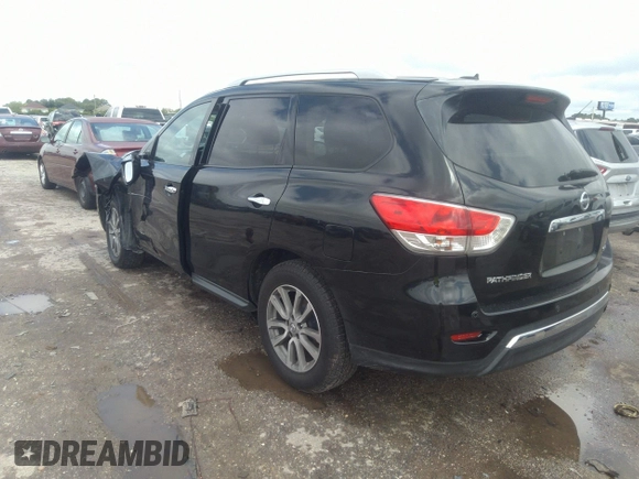 2016 Nissan Pathfinder S with VIN 5N1AR2MN8GC609563, listed as a IAAI auction lot 42173019 with 157,985 mi miles and . Bid and sale history available at DreamBid. Image 3.
