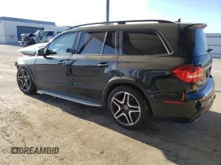 2018 Mercedes-Benz GLS 550 with VIN 4JGDF7DE2JB155987, listed as a Copart auction lot 69892064 with 104,945 mi miles and Salvage Title. Bid and sale history available at DreamBid. Image 2.