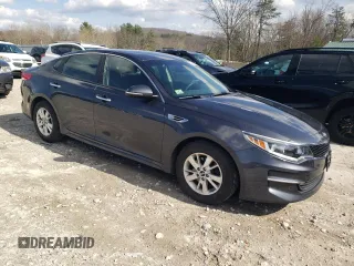 2017 Kia Optima LX with VIN 5XXGT4L31HG177458, listed as a Copart auction lot 53980795 with 53,940 mi miles and Salvage title. Bid and sale history available at DreamBid. Image 4.