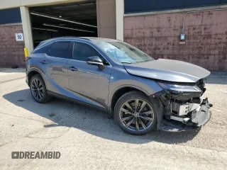 2023 Lexus RX 350 with VIN 2T2BAMCA8PC018713, listed as a Copart auction lot 63203715 with 44,744 mi miles and Salvage title. Bid and sale history available at DreamBid. Image 4.