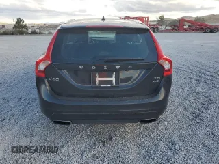 2017 Volvo V60 Premier with VIN YV140MSK5H1359478, listed as a Copart auction lot 80969364 with 0 mi miles and Salvage Title. Bid and sale history available at carsss.com. Image 6.