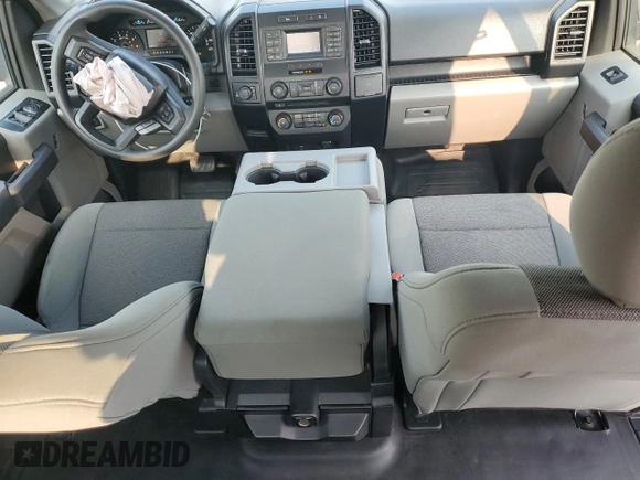 2017 Ford F-150 XL with VIN 1FTEX1EP5HFB04005, listed as a Copart auction lot 58965345 with 49,400 mi miles and Salvage title. Bid and sale history available at DreamBid. Image 8.