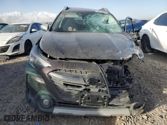 2023 Subaru Outback Touring with VIN 4S4BTAPC9P3155091, listed as a Copart auction lot 89225285 with Not provided miles and Salvage title. Bid and sale history available at DreamBid. Image 5.