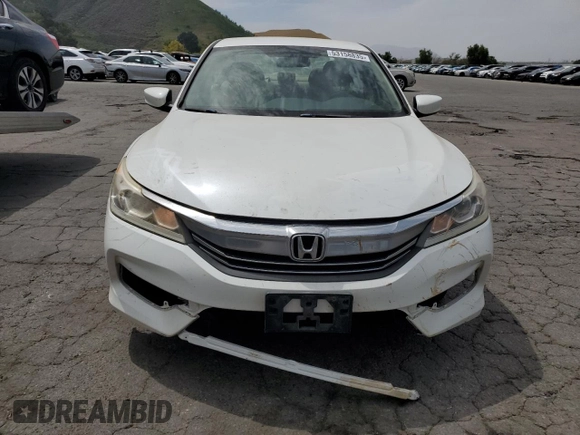 2017 Honda Accord LX with VIN 1HGCR2F34HA229188, listed as a Copart auction lot 53158835 with 163,258 mi miles and Salvage Title. Bid and sale history available at carsss.com. Image 5.