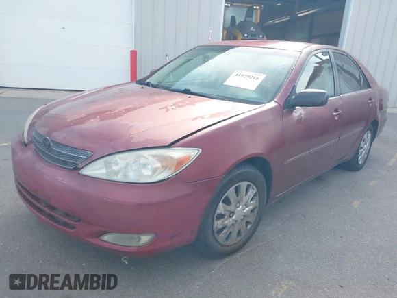 2003 Toyota Camry LE with VIN 4T1BE32K73U161691, listed as a IAAI auction lot 41929216 with 274,582 mi miles and . Bid and sale history available at DreamBid. Image 2.
