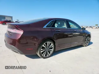 2017 Lincoln MKZ Select with VIN 3LN6L5C97HR657121, listed as a Copart auction lot 61085835 with 62,375 mi miles and Salvage title. Bid and sale history available at DreamBid. Image 3.