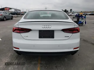 2019 Audi A5 Sportback Premium Plus with VIN WAUENCF53KA077435, listed as a Copart auction lot 55863653 with 32,259 mi miles. Bid and sale history available at carsss.com. Image 6.