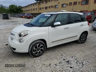 2014 FIAT 500L Lounge z VIN ZFBCFACHXEZ016408, wystawiony jako Copart lot #56891345 z przebiegiem 107 705 mil mil oraz Tytuł czysty. Historia ofert i sprzedaży dostępna na DreamBid. Obrazek 1.
